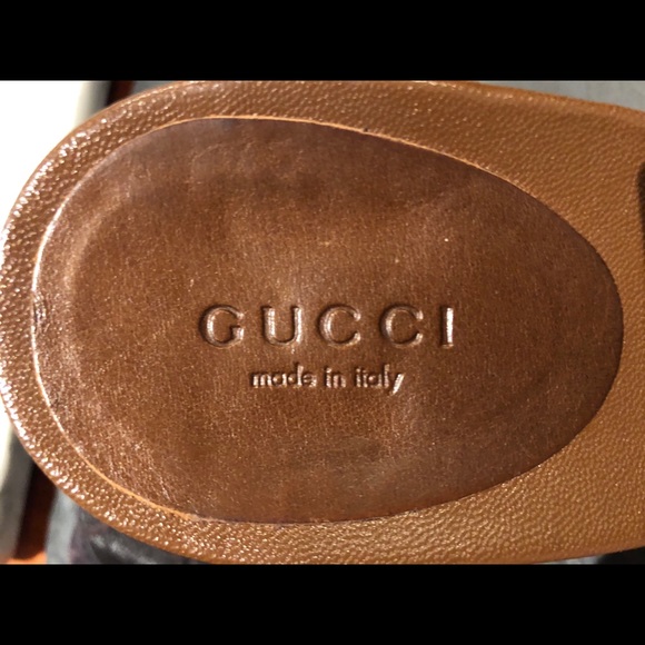 Gucci Sandals Woven Mules - Picture 8 of 9